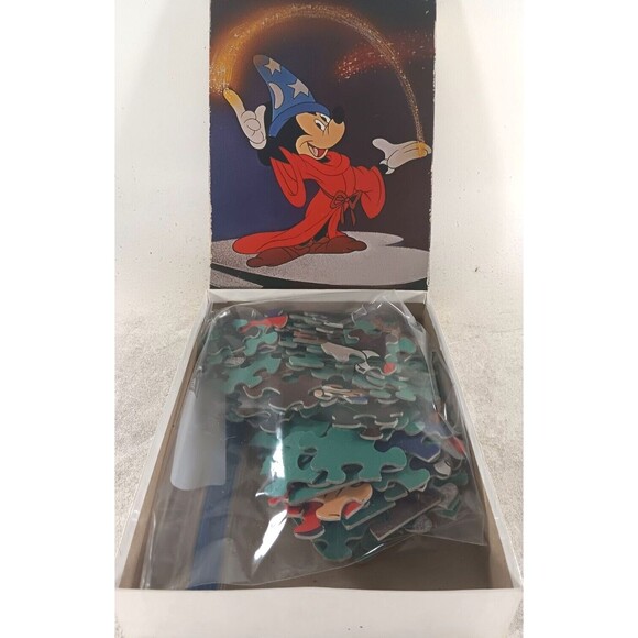 Mickey Mouse The Sorcerer's Apprentice Fantasia 100 Piece Jigsaw Puzzle - Picture 4 of 4